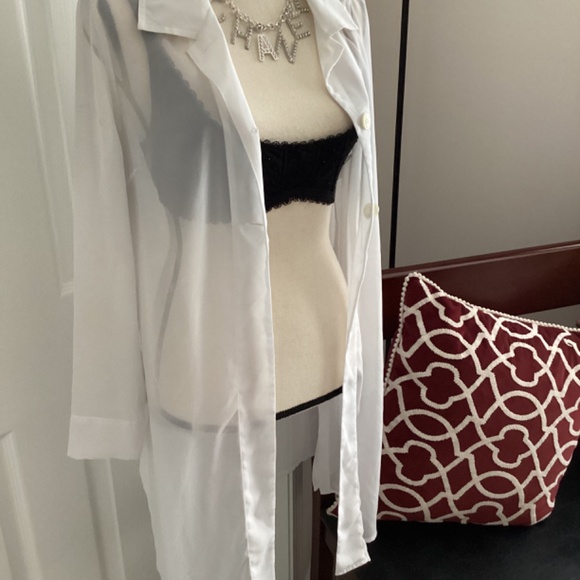 vintage Italy long blouse jacket vintage 90's - Picture 6 of 11